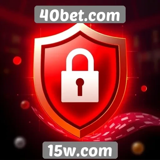 Recursos de segurança no site 40bet.com